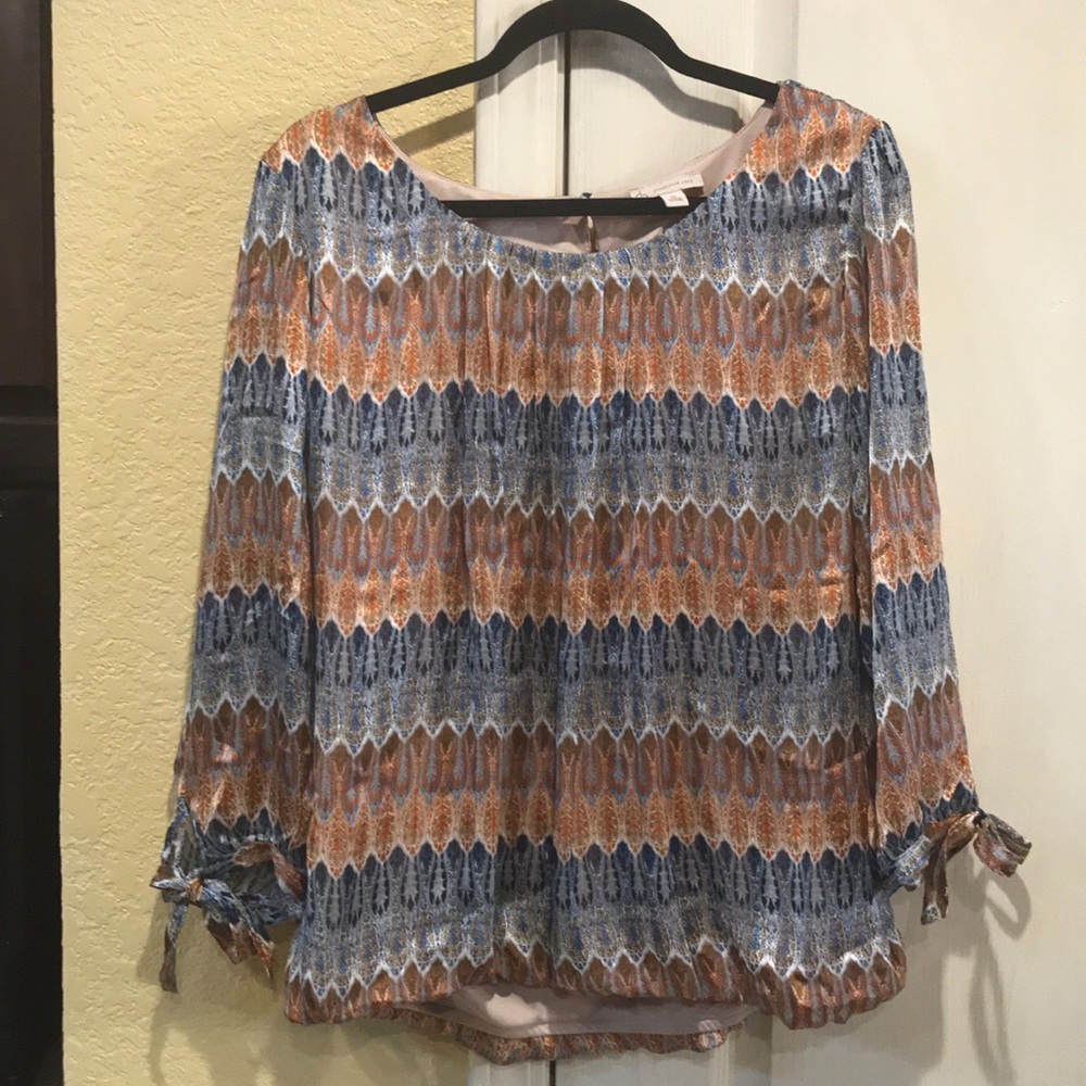 dressbarn fall blouse
